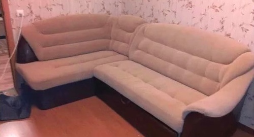 Перетяжка углового дивана. Нефтекумск